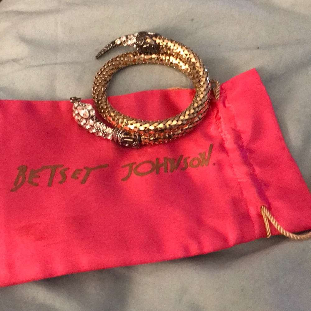 Betsy Johnson Snake bracelet